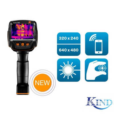 testo 883 热像仪套装 - 带2个镜头和配件