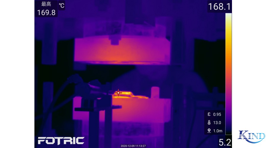 压铸行业应用红外热像仪温度控制及产品检测视频案例